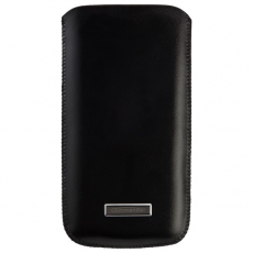 COMMANDER MEN & BOYZ M - f�r Apple iPhone 4 / 4S / 5 / 5C / 5S - Nappa Black