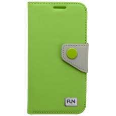 IPHORIA FUN TREND BOOK CASE fr Samsung Galaxy S5 - Mini Light Green