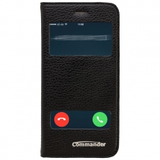 COMMANDER DOUBLE WINDOW fr Apple iPhone 6 / 6S - Black