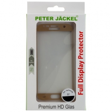 PETER J�CKEL FULL DISPLAY HD Glass SUPERB f�r Samsung Galaxy S7 - Gold