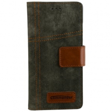 COMMANDER BOOK CASE ARMY JEANS fr Huawei P9