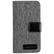 COMMANDER BOOK CASE DRESS GREY f�r Samsung Galaxy S7