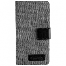 COMMANDER BOOK CASE DRESS GREY fr Huawei P9 Lite