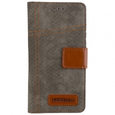 COMMANDER BOOK CASE ARMY JEANS fr Huawei P8 Lite