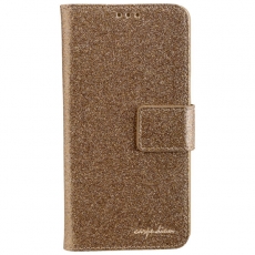 CARPE DIEM Book Case BLING fr Samsung Galaxy J5 (2016) - Gold