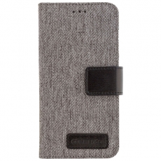 COMMANDER BOOK CASE DRESS GREY fr Huawei P10 Lite