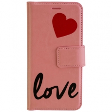 URBAN IPHORIA Book & Cover LOVE f�r Samsung Galaxy A3 (2017) - Pink