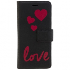 URBAN IPHORIA Book & Cover LOVE f�r Huawei P10 - Black