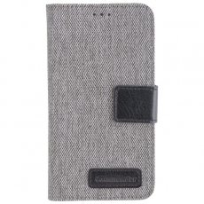 COMMANDER BOOK CASE DRESS GREY fr Samsung Galaxy J5 (2017)