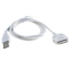OTB USB Datenkabel kompatibel zu Apple iPhone 3G/3GS/4/4S/iPod wei