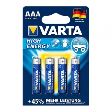 Varta Batterie High Energy AAA Micro 4903 - 4er-Blister