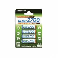 Panasonic High Capacity Akku AA NiMH - 4er-Blister (BK-3HGAE/4BE)