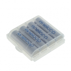 Panasonic eneloop Akku AA - 4 Stck + Schutzbox (BK-3MCCE/BF1)