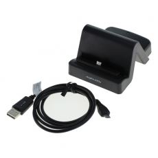 digibuddy USB Dockingstation 1401 - Samsung-Micro-USB-Stecker variabler Connector - schwarz