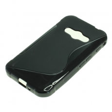 OTB TPU Case kompatibel zu Samsung Galaxy XCover 3 SM-G388F S-Curve schwarz