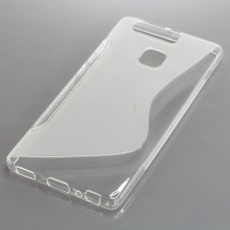 OTB TPU Case kompatibel zu Huawei P9 S-Curve transparent