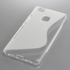 OTB TPU Case kompatibel zu Huawei P9 Lite S-Curve transparent