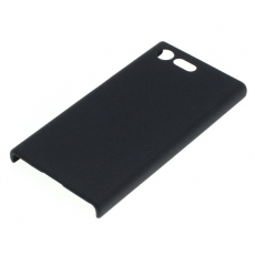 OTB PC Case kompatibel zu Sony Xperia X Compact - Sandstruktur - schwarz