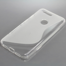 OTB TPU Case kompatibel zu Google Pixel XL S-Curve transparent