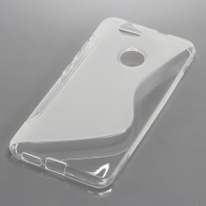 OTB TPU Case kompatibel zu Huawei Nova S-Curve transparent