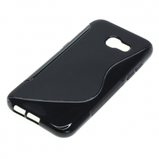 OTB TPU Case kompatibel zu Samsung Galaxy A5 (2017) S-Curve schwarz