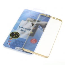 OTB Displayschutzglas Full Cover 3D passend fr Samsung Galaxy S8 Plus gold
