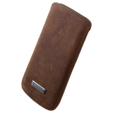 COMMANDER MEN & BOYZ M - f�r Apple iPhone 4 / 4S / 5 / 5C / 5S - Vintage Brown