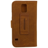 COMMANDER BOOK CASE VINTAGE f�r Samsung Galaxy S5