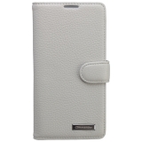COMMANDER BOOK CASE ELITE für Sony Xperia Z2 - Leather White