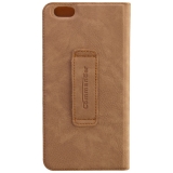 COMMANDER DOUBLE WINDOW fr Apple iPhone 6S Plus - Nubuk Brown
