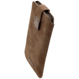 COMMANDER MILANO XXL5.2 - Nubuk Gray - z.B. f�r Samsung Galaxy S5/ Sony Xperia Z /HTC One (M8)