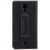 COMMANDER BOOK CASE fr Wiko U Feel - Gentle Black