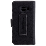 COMMANDER BOOK CASE ELITE f�r Samsung Galaxy A3 (2017) - Black