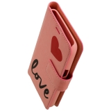 URBAN IPHORIA Book & Cover LOVE f�r Samsung Galaxy S7 - Pink