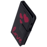 URBAN IPHORIA Book & Cover LOVE f�r Samsung Galaxy A3 (2017) - Black