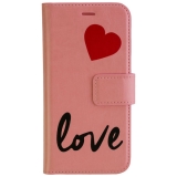 URBAN IPHORIA Book & Cover LOVE f�r Samsung Galaxy A5 (2017) - Pink