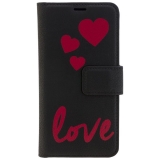 URBAN IPHORIA Book & Cover LOVE f�r Samsung Galaxy J3 (2017) - Black