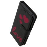 URBAN IPHORIA Book & Cover LOVE f�r Samsung Galaxy S8 - Black