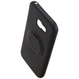 PETER J�CKEL Finger Loop Cover Carbon Style f�r Samsung Galaxy A5 (2017) - Black