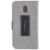 COMMANDER BOOK CASE DRESS GREY fr Samsung Galaxy J5 (2017)