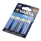 Varta Batterie High Energy AA Mignon 4906 - 4er-Blister