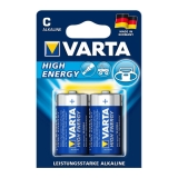 Varta Batterie High Energy C Baby 4914 - 2er-Blister