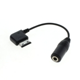 OTB Audio-Adapter kompatibel zu Samsung SGH-L760 (S20 Pin) --> 3,5mm mit Kabel 90 Grad abgewinkelt