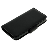 OTB Tasche (Kunstleder) für Apple iPhone 5 / iPhone 5S / iPhone SE Bookstyle schwarz