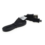 OTB Datenkabel Micro-USB - 0.95m - Flachbandkabel - schwarz