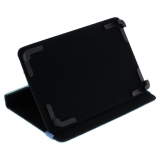 OTB Universal Bookstyle Tasche fr Tablets bis 7 Zoll Klett hellblau