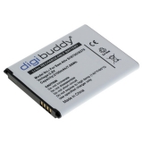 digibuddy Akku kompatibel zu Samsung Galaxy Ativ S GT-I8750 Li-Ion