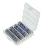 Panasonic eneloop Akku AA - 4 Stck + Schutzbox (BK-3MCCE/BF1)