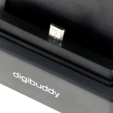 digibuddy USB Dockingstation 1401 - Samsung-Micro-USB-Stecker variabler Connector - schwarz