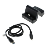 digibuddy USB Dockingstation 1401 - Samsung-Micro-USB-3.0-Stecker variabler Connector - schwarz